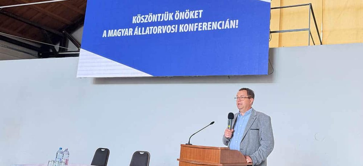 Dr. Gerencsér Ferenc köszöntőjében az elmúlt 30 évről és a jövő feladatairól beszélt